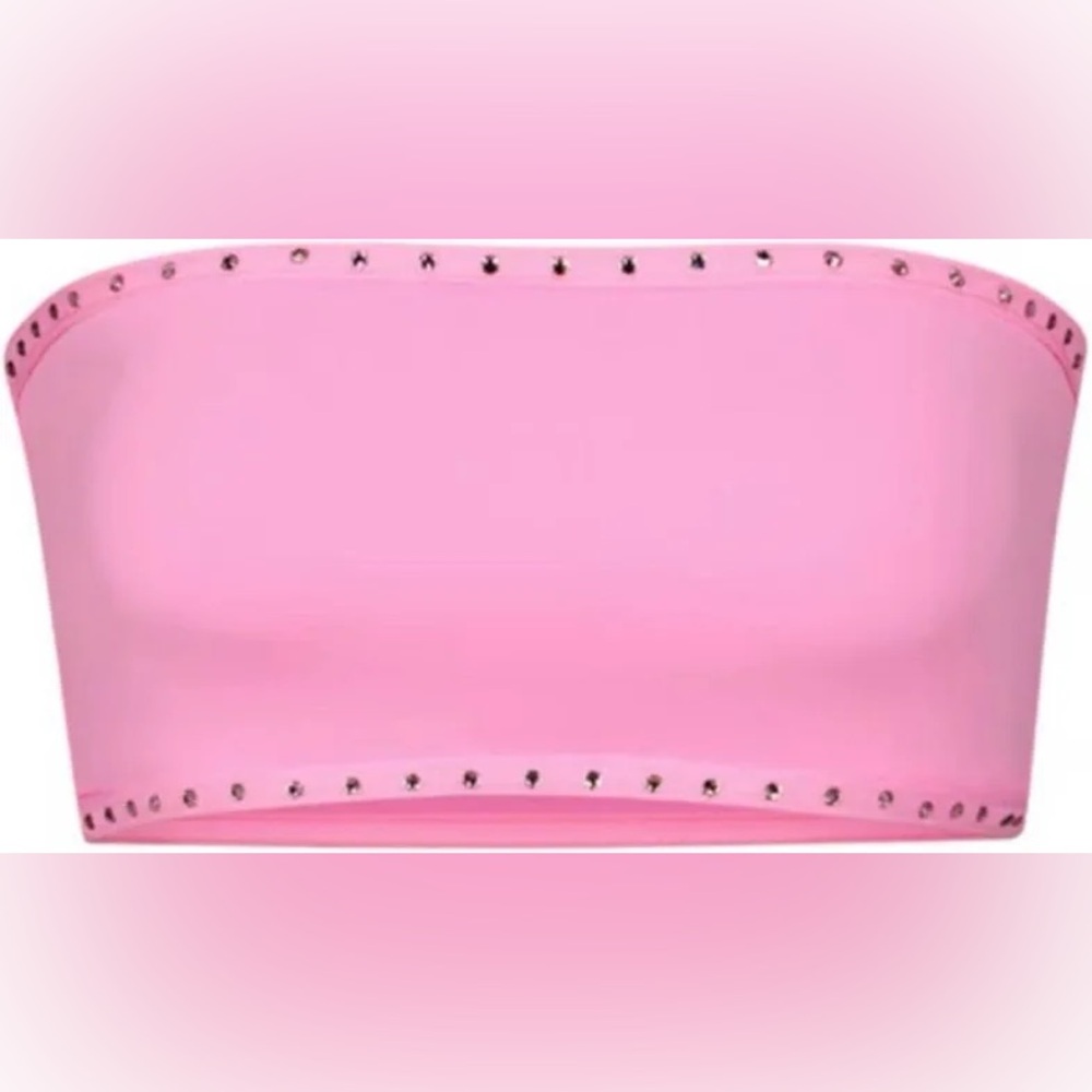 Skims bandeau bikini top and tie  bottom